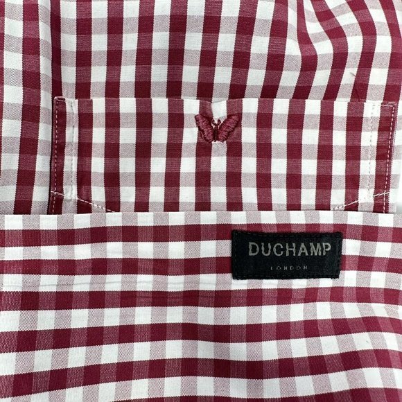 Mens 16.5 42 Large Duchamp London Dress Shirt - Picture 3 of 6